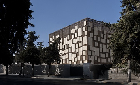 A view of the Spanish embassy’s new building in Amman (Photo courtesy of the Spanish embassy)